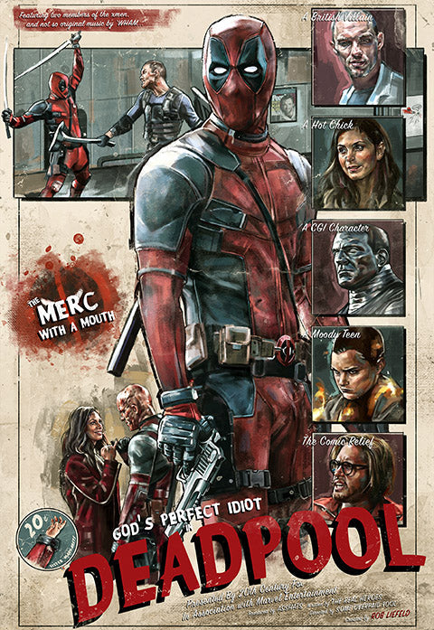 Deadpool Cover Poster