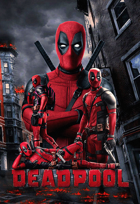 Deadpool Title Poster