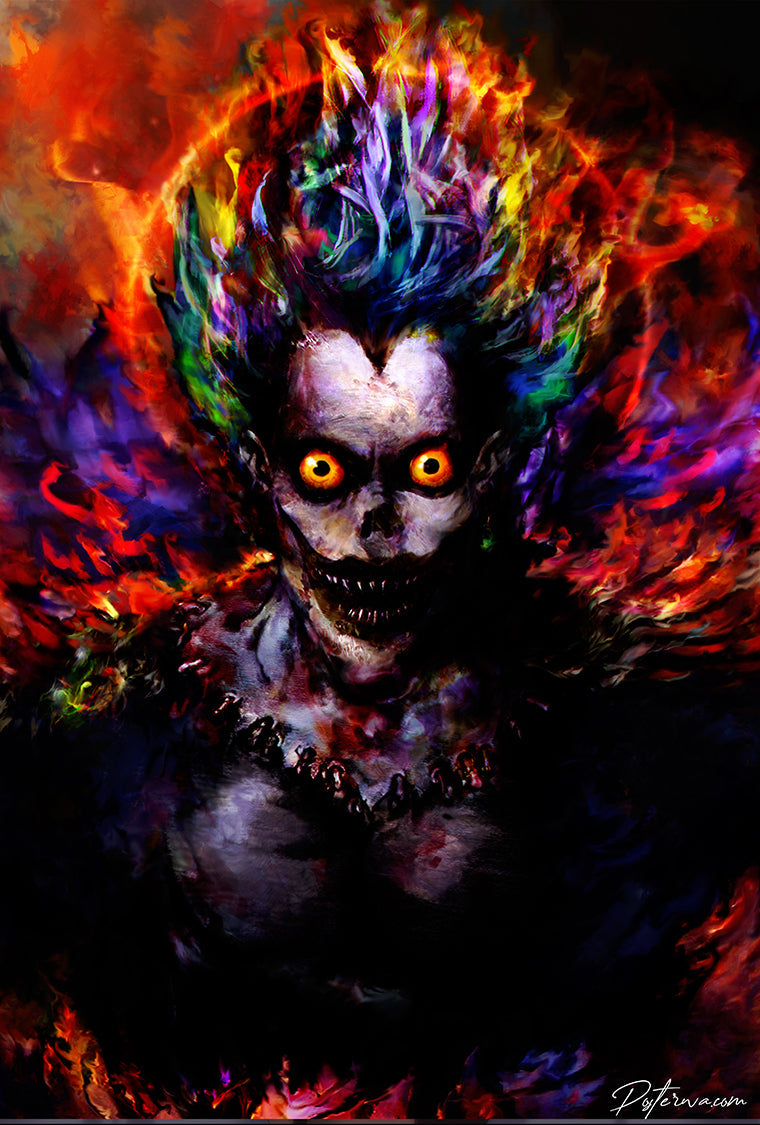 From the Death Realm | Ryuk Death Note | Anime Poster