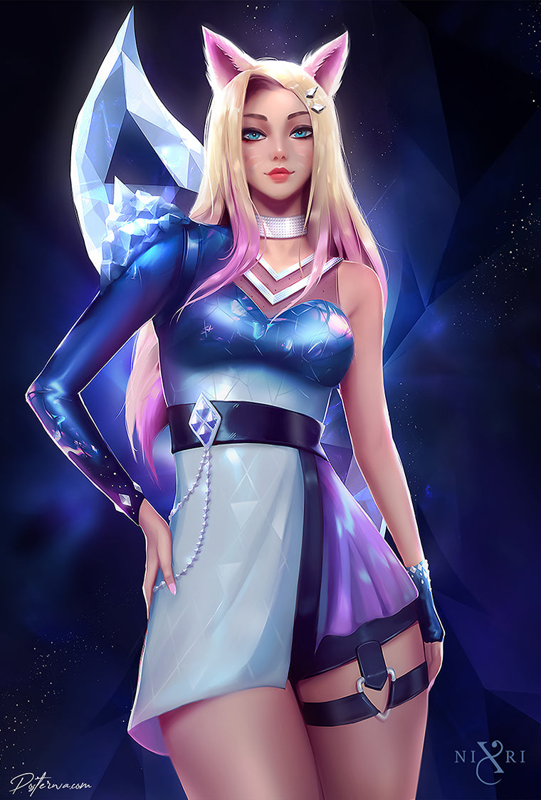 Cat waifu Poster