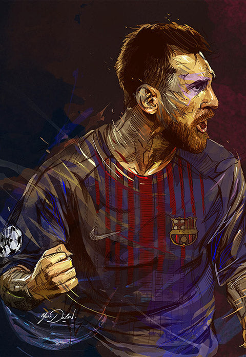 Lionel Messi Poster
