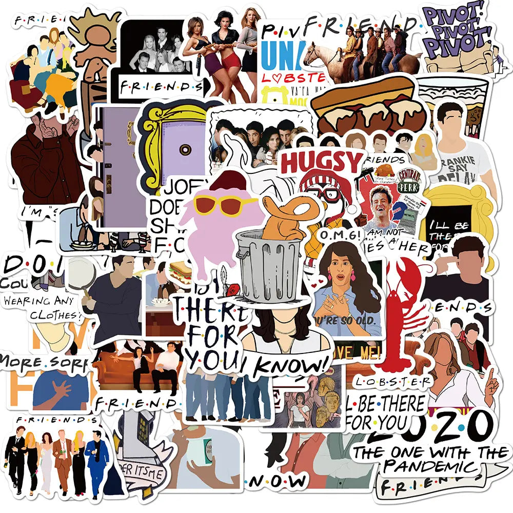 Friends Stickers (Random Set of 5)