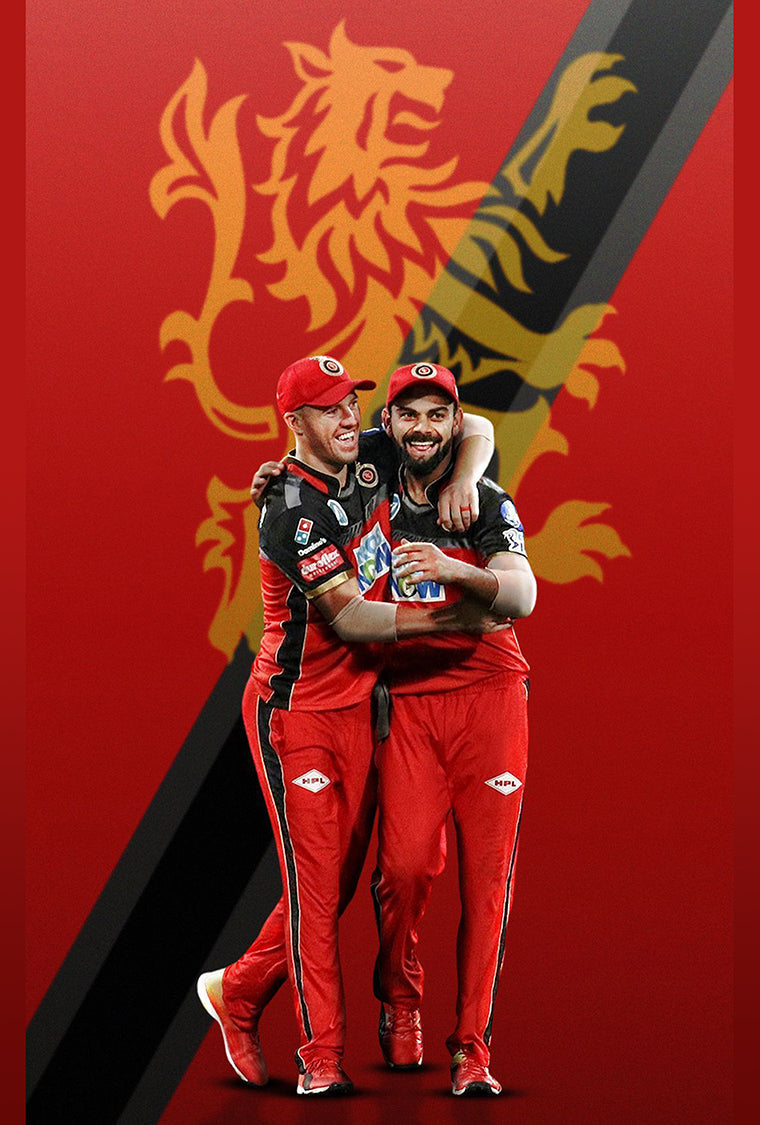 RCB VIRAT & ABD Poster
