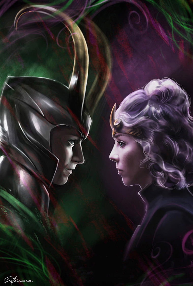 Loki and Sylvie Poster