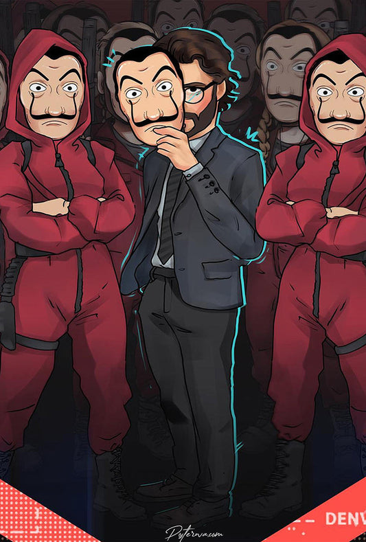 Money Heist : Professor Poster