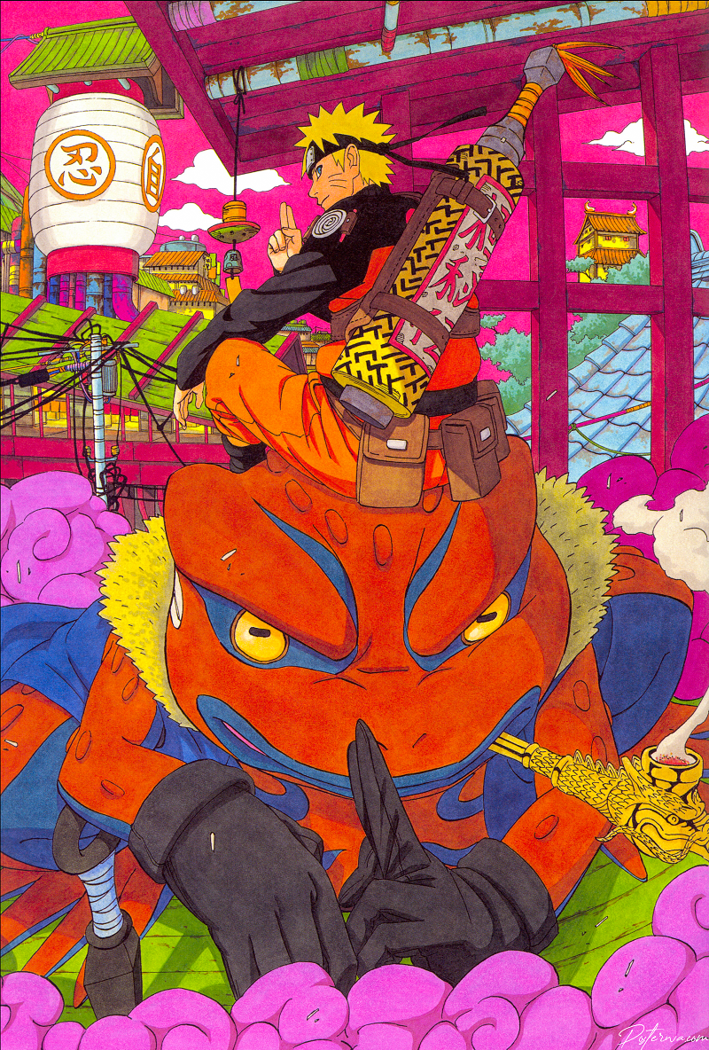Naruto Sage form Poster