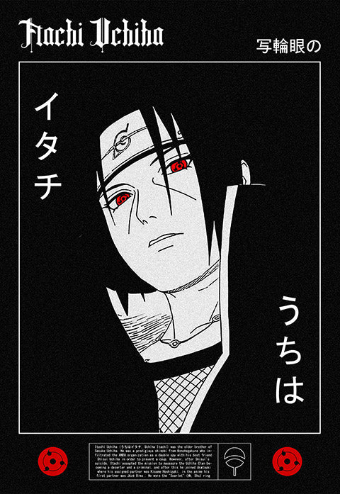 Itachi dark mode Poster