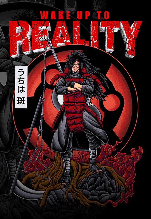 Madara Uchiha | Wake Up To Reality | Anime Poster