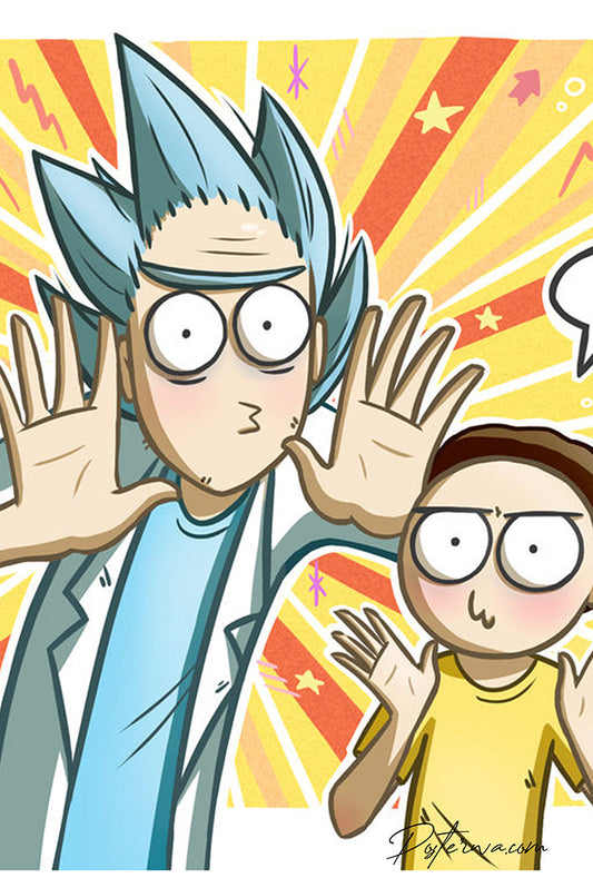 Rick and Morty Save me Poster