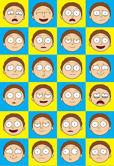 Morty Moodboard- Rick and Morty Poster