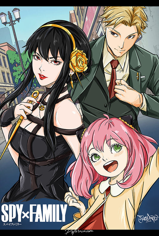Spy X Family Fan Art Poster
