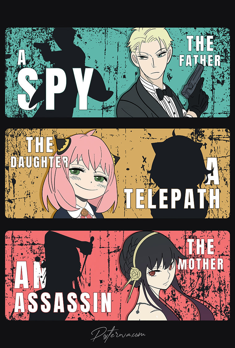 Spy X Fam Poster