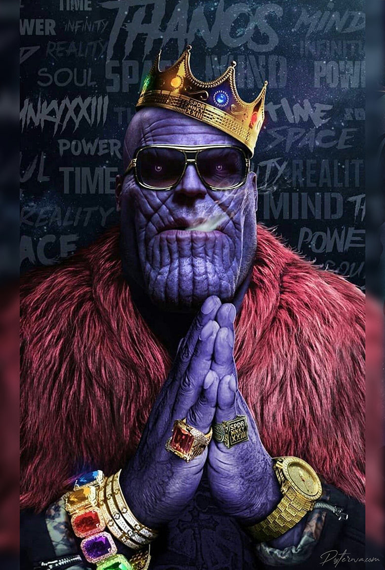 Thug Thanos Poster