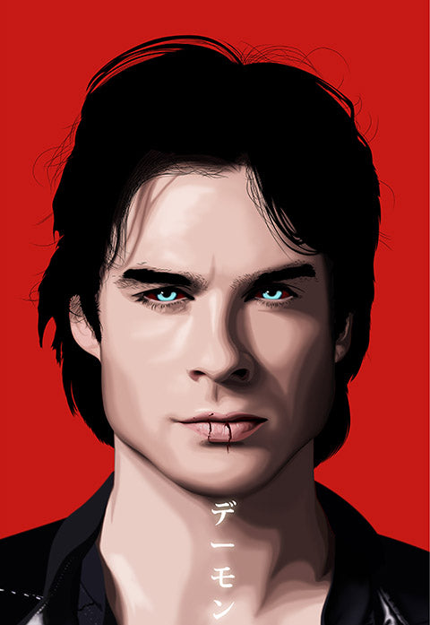 Damon Salvatore Poster