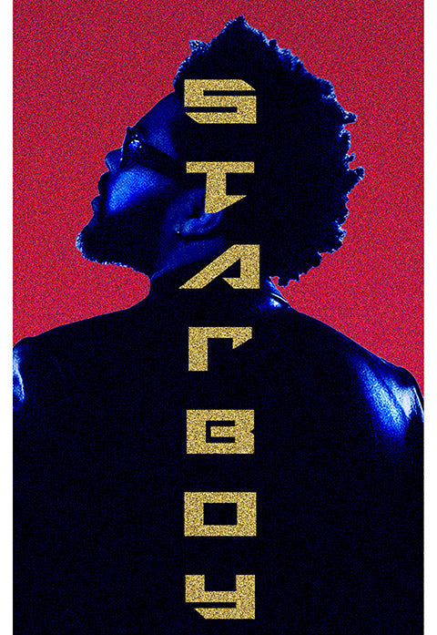 The Weeknd Starboy Poster