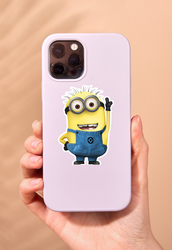 Transparent Minion Despicable Me Sticker