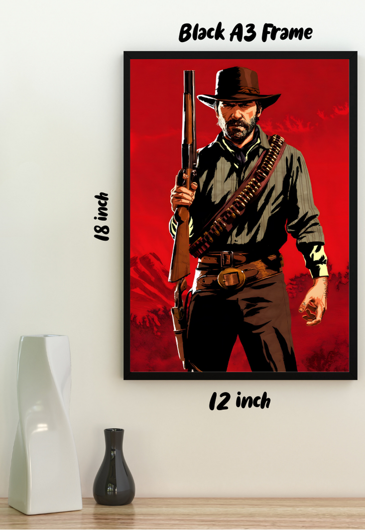 Arthur Morgan Red Dead Redemption 2 Poster