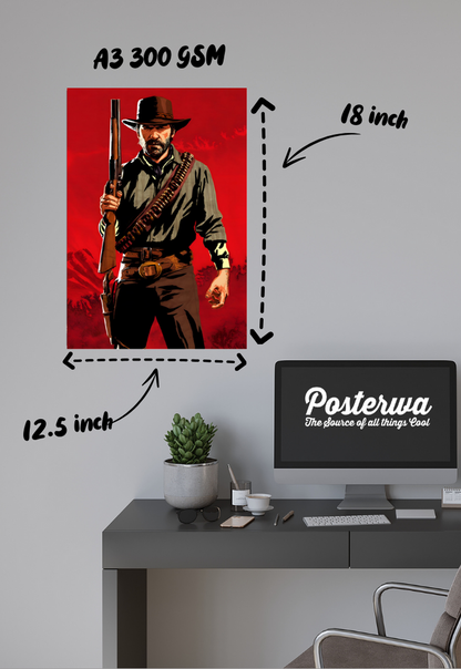 Arthur Morgan Red Dead Redemption 2 Poster