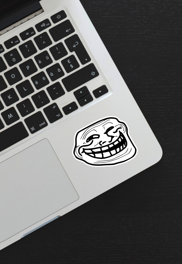 Troll Face Meme Sticker