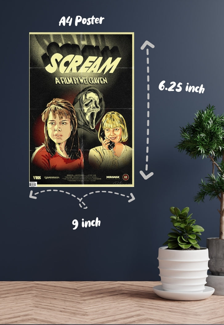 Scream - Wes Craven Poster