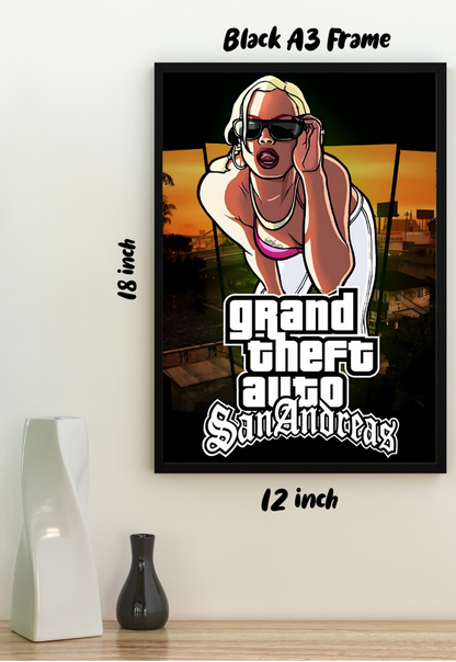 GTA San Andreas Poster