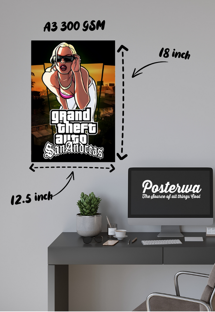 GTA San Andreas Poster