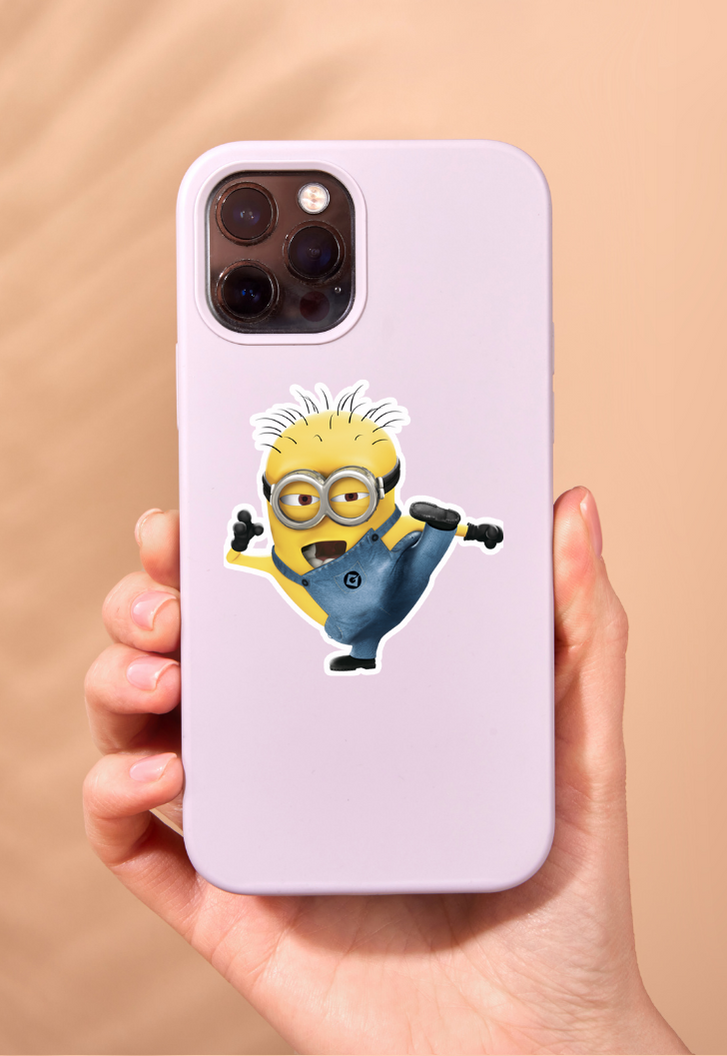 Minion The Karate Champ Sticker