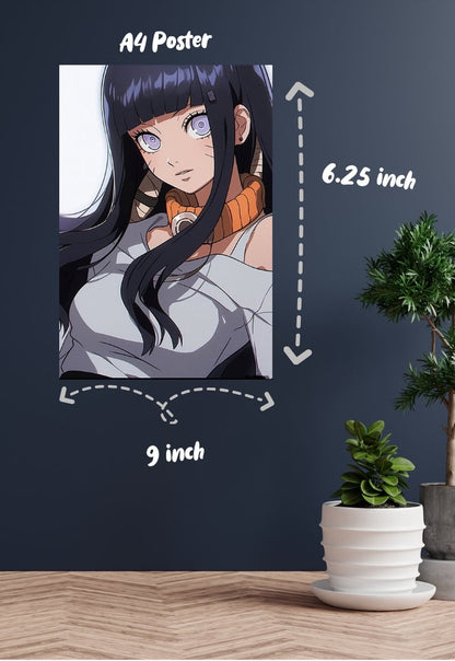 Hinata Toon Poster