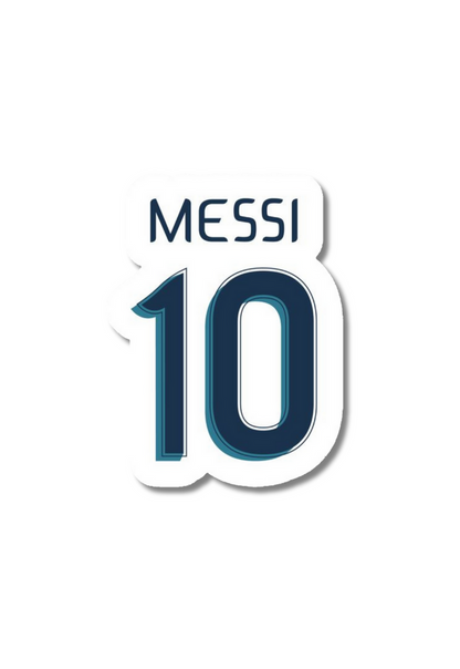 Messi 10 Sticker