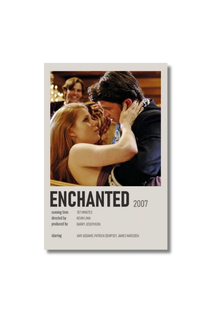 ENCHANTED Movie Card Sticker