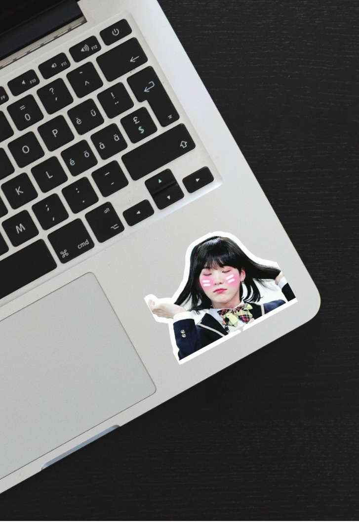 Pretty Min Yoongi Sticker