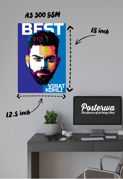 Captain Kohli Poster