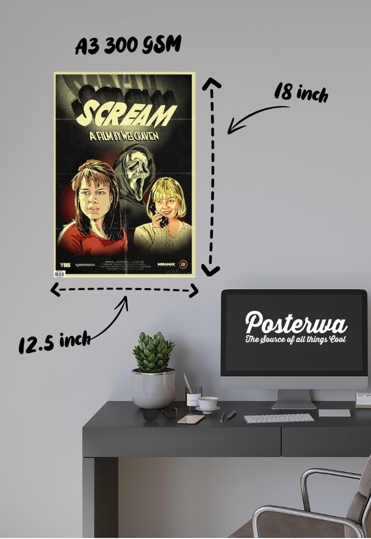 Scream - Wes Craven Poster