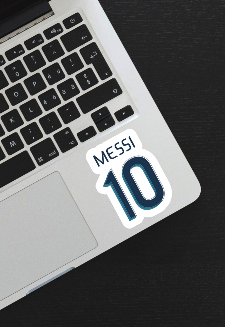 Messi 10 Sticker