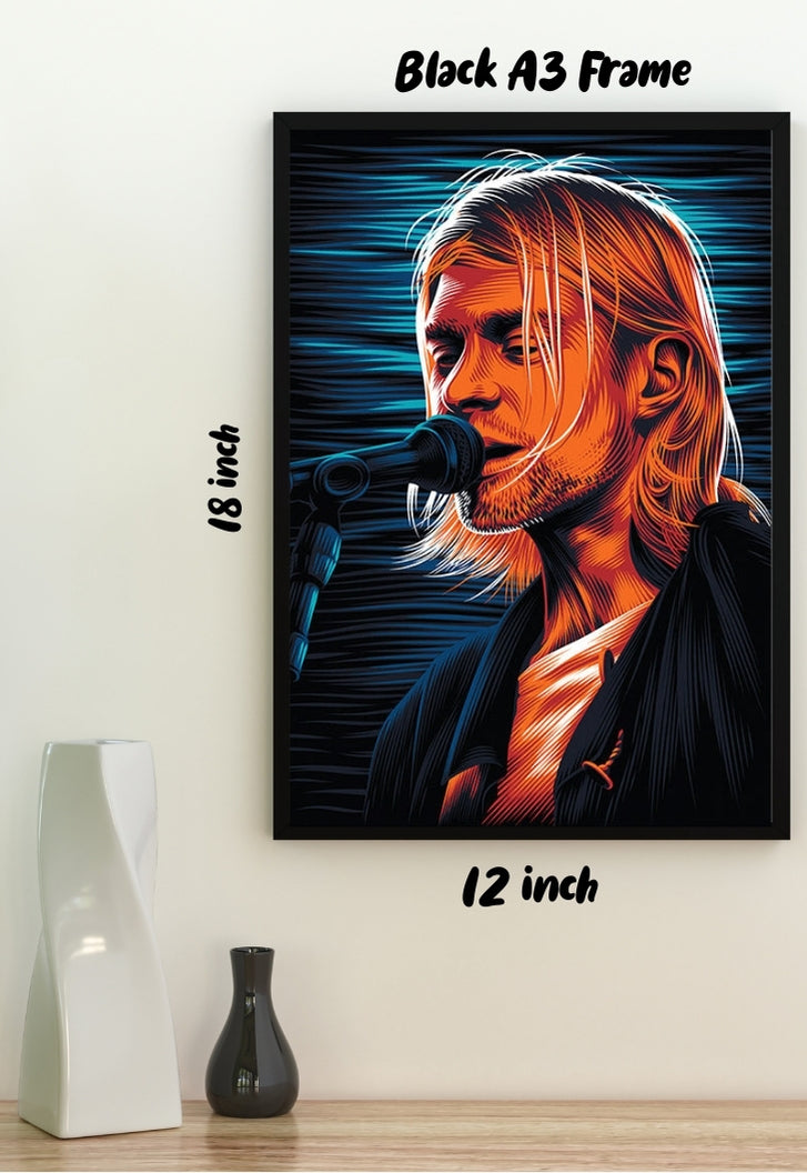 Kurt Cobain Poster