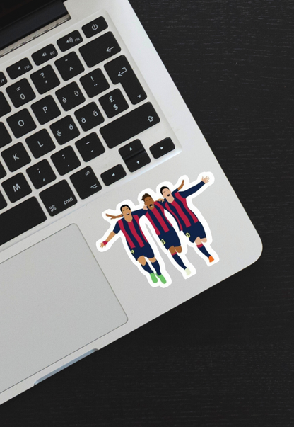 MSN Barcelona Celebration Sticker