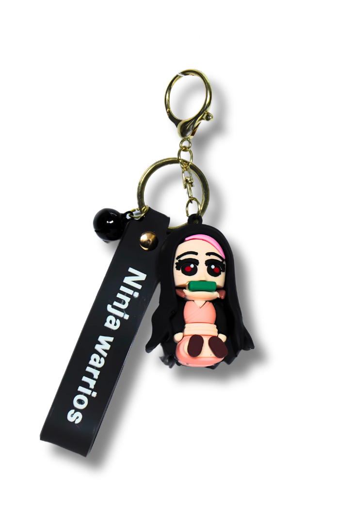 Nezuko Kamado Silicone Keychain