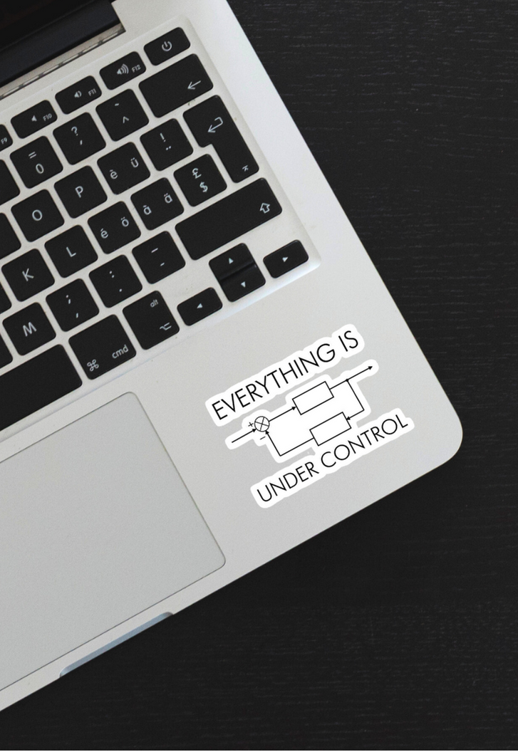 Everything Is Under Ctrl Sticker