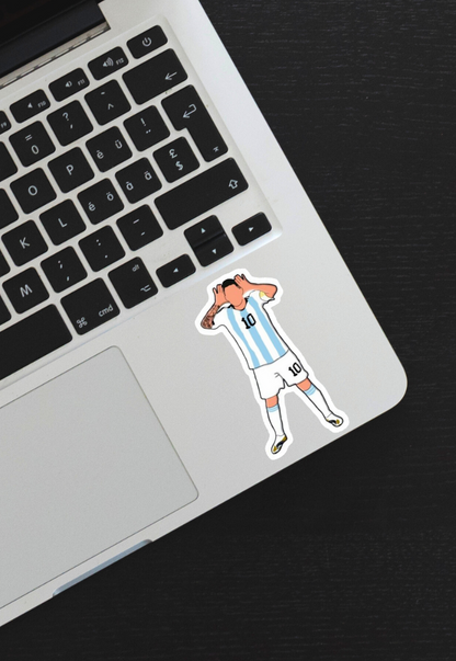 Lionel Messi Celebration Sticker