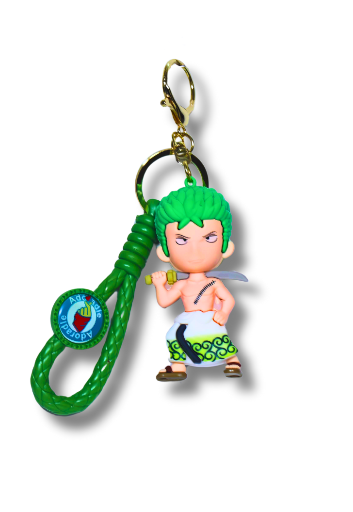 Roronoa Zoro Silicone Keychain