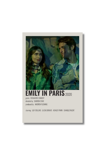 EMILY IN PARIS Movie Card Sticker