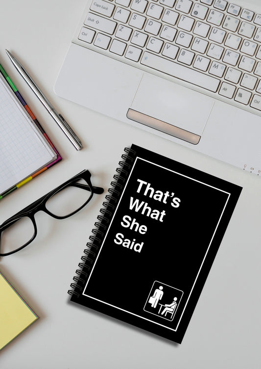 Notebook Diary That's what She Said | The Office | Sitcom