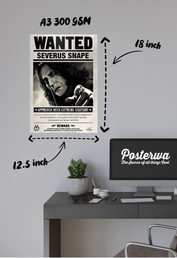 WANTED SEVERUS SNAPE Poster