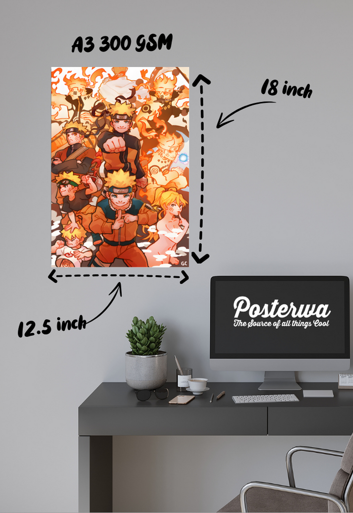 Naruto Evolution Poster