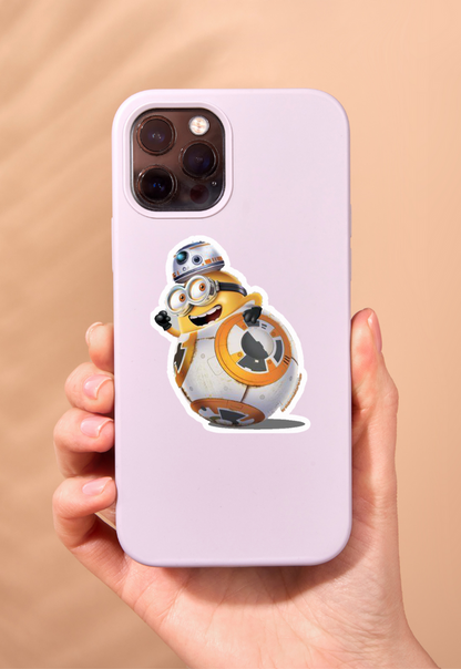 BB-8 स्टार वार मिनियन स्टिकर