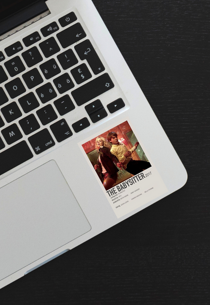 THE BABYSITTER Movie Card Sticker