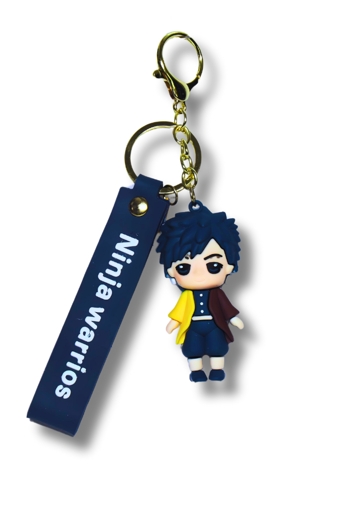 Giyu Tomioka Silicone Keychain