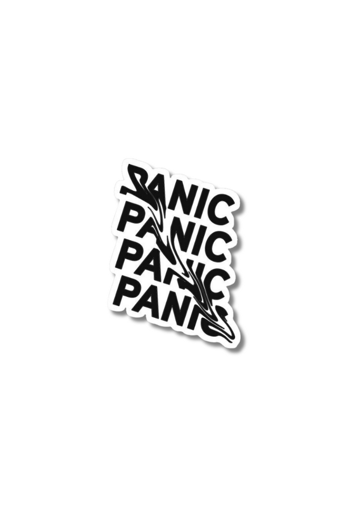 Panic Sticker