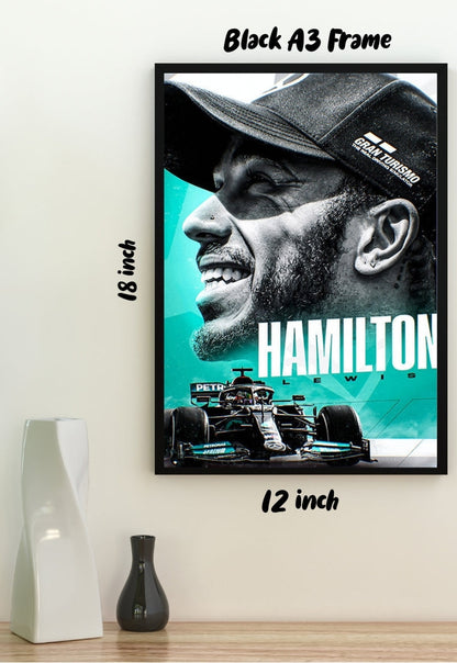 Lewis Hamilton solo Poster
