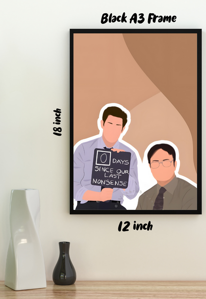 The Office Jim And Dwight Poster